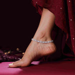 Load image into Gallery viewer, Silver Mudi Anklet
