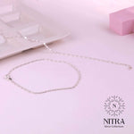 Load image into Gallery viewer, Minimal Link Chain Design 925 Silver Anklets
