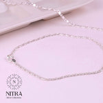 Load image into Gallery viewer, Minimal Link Chain Design 925 Silver Anklets
