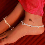 Load image into Gallery viewer, pure silver anklet nitra
