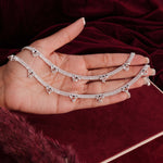 Load image into Gallery viewer, pure silver anklet nitra
