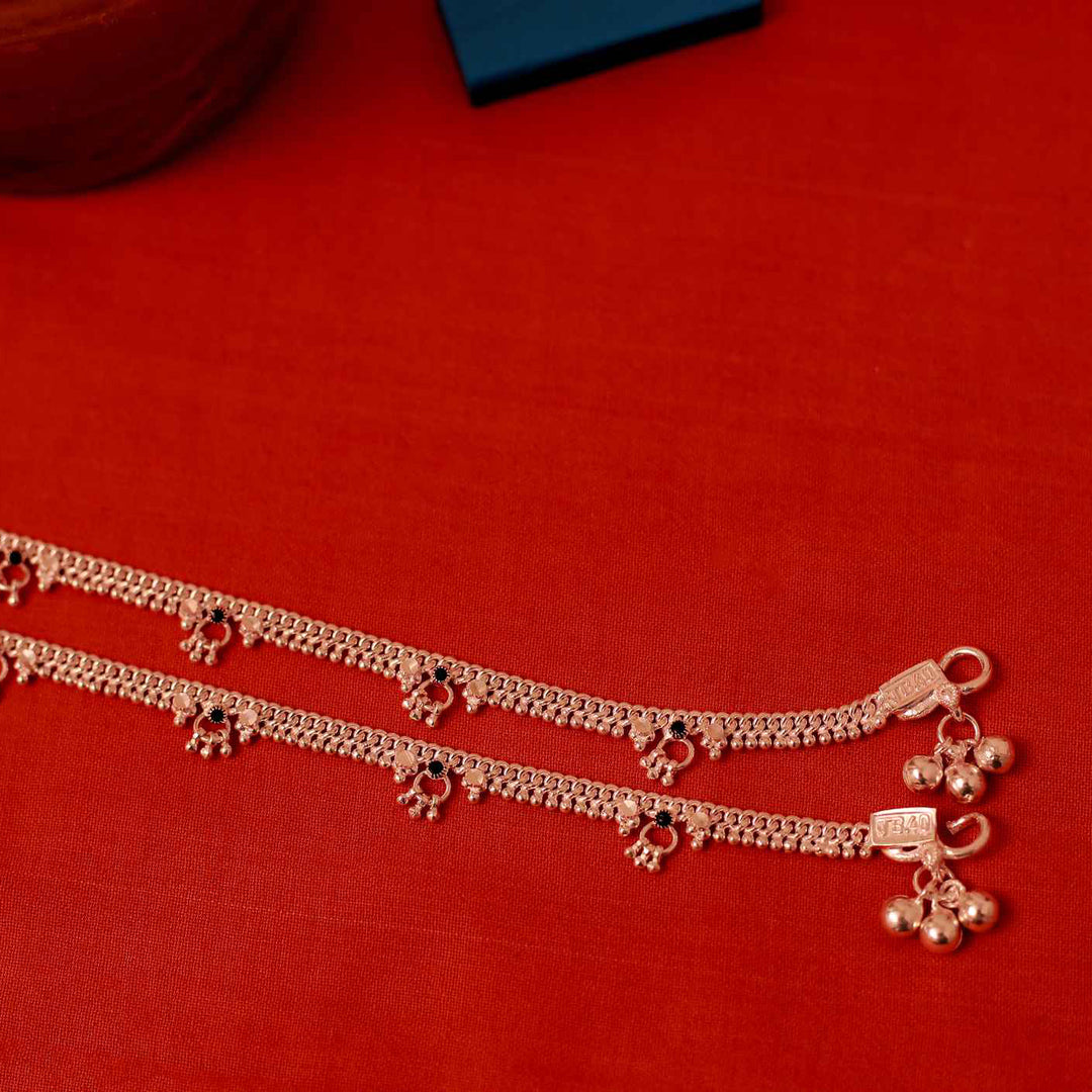 pure silver anklet nitra