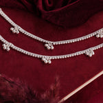 Load image into Gallery viewer, pure silver anklet nitra
