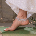 Load image into Gallery viewer, pure silver anklet nitra payal
