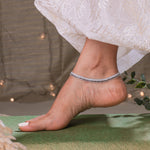 Load image into Gallery viewer, pure silver anklet nitra
