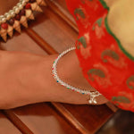 Load image into Gallery viewer, pure silver anklet nitra
