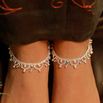 Load image into Gallery viewer, pure silver anklet nitra adults
