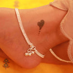 Load image into Gallery viewer, pure_silver_Nitra_Anklet
