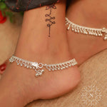 Load image into Gallery viewer, pure silver anklet nitra payal
