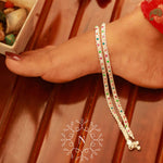 Load image into Gallery viewer, pure silver anklet nitra
