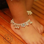 Load image into Gallery viewer, pure silver anklet nitra
