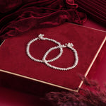 Load image into Gallery viewer, pure silver anklet nitra
