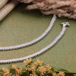 Load image into Gallery viewer, pure silver anklet nitra
