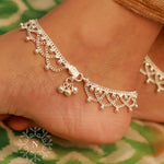 Load image into Gallery viewer, pure silver anklet nitra
