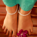 Load image into Gallery viewer, pure silver anklet nitra
