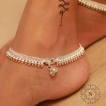 Load image into Gallery viewer, pure silver anklet nitra
