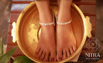 Load image into Gallery viewer, Silver Mudi Anklet
